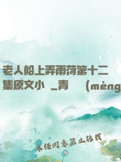 老人船上弄雨荷第十二集原文小說