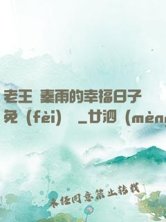 老王與秦雨的幸福日子免費(fèi)閱讀