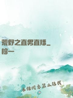 荒野之直男直播