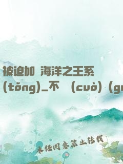 被迫加載海洋之王系統(tǒng)