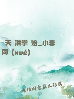 諸天從洪拳開始