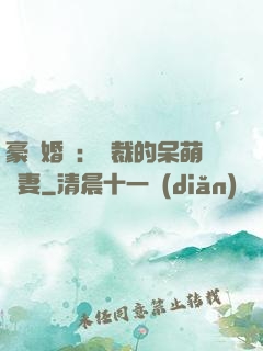 豪門婚寵：總裁的呆萌嬌妻