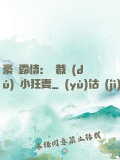 豪門霸情：總裁獨(dú)寵小狂妻