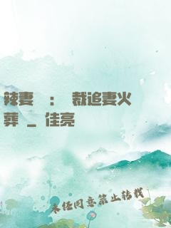 辣妻來襲：總裁追妻火葬場