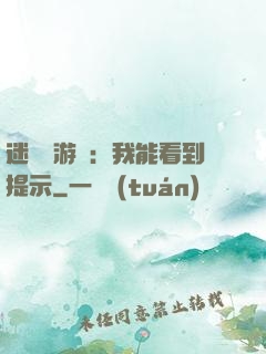 迷霧島游戲：我能看到提示