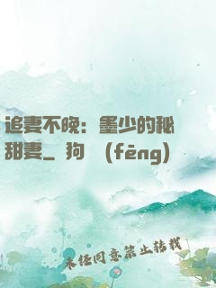 追妻不晚：墨少的秘寵甜妻