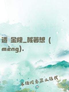 透視金瞳