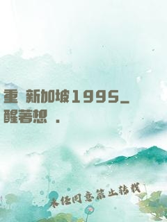 重歸新加坡1995