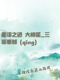 重活之逍遙大明星