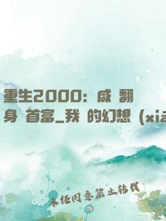 重生2000：咸魚翻身變首富