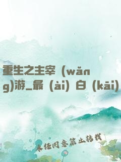 重生之主宰網(wǎng)游