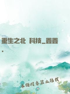 重生之北國科技
