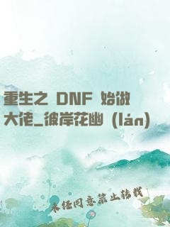 重生之從DNF開始做大佬