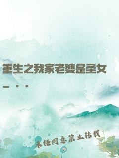 重生之我家老婆是圣女