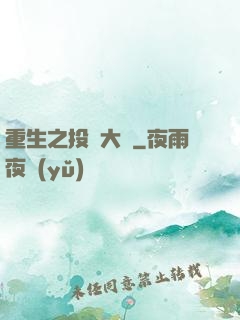 重生之投資大鱷