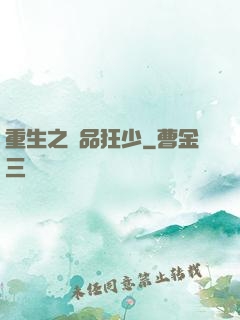 重生之極品狂少
