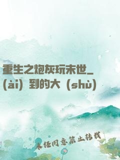 重生之炮灰玩末世