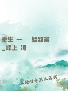 重生從一塊磚開始致富