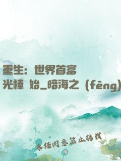 重生：世界首富從賣熒光棒開始