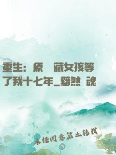 重生：原來寶藏女孩等了我十七年