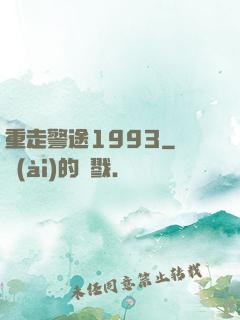 重走警途1993