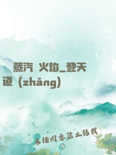 鋼鐵蒸汽與火焰