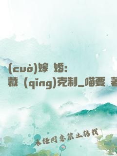 錯(cuò)嫁驚婚：總裁請(qǐng)克制