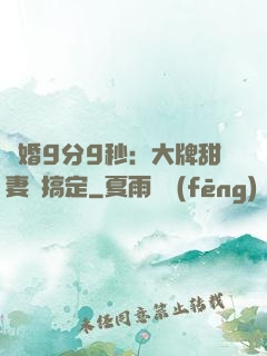 閃婚9分9秒：大牌甜妻難搞定
