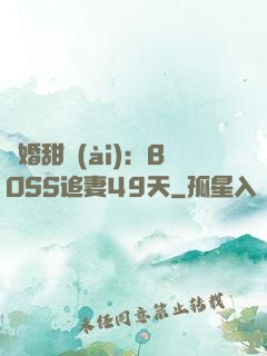 閃婚甜愛(ài)：BOSS追妻49天