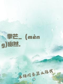 閃爍拳芒