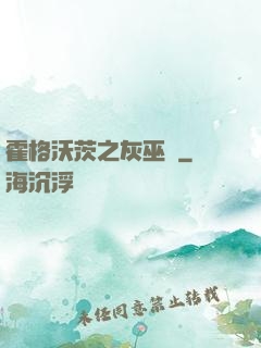 霍格沃茨之灰巫師