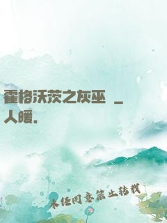 霍格沃茨之灰巫師