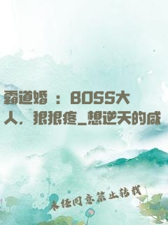 霸道婚寵：BOSS大人，狠狠疼