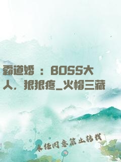 霸道婚寵：BOSS大人，狠狠疼
