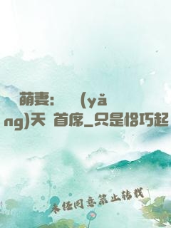 頭號萌妻：馴養(yǎng)天價首席