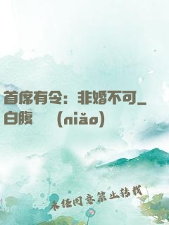 首席有令：非婚不可