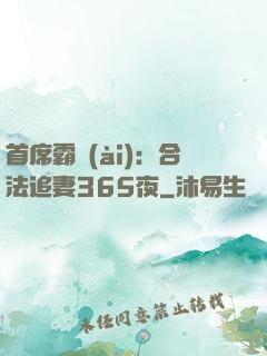 首席霸愛(ài)：合法追妻365夜