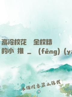 高冷?；S為全校精靈的小說推薦