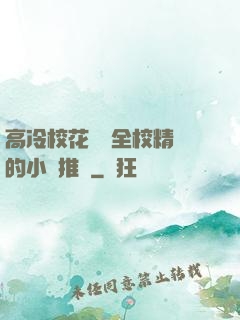 高冷?；S為全校精靈的小說推薦