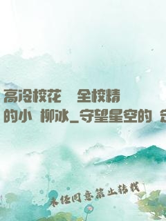 高冷?；S為全校精靈的小說柳冰
