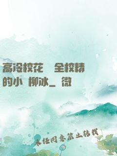 高冷?；S為全校精靈的小說柳冰