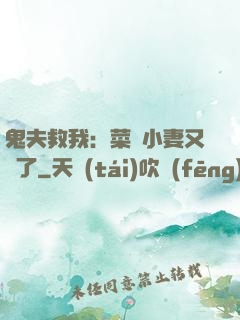鬼夫救我：菜鳥小妻又掛了