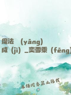魔法師養(yǎng)成計(jì)劃